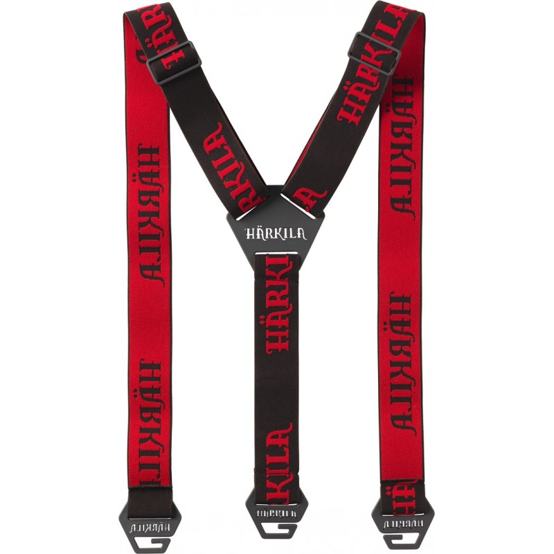 Bretelles Härkila Tech rouge