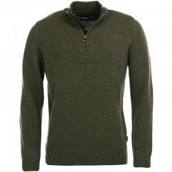 Pull col zippé Barbour...