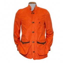 Veste tweed orange exclusivité
