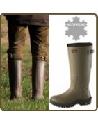 Bottes chasse intérieur néoprène - Bottes caoutchouc